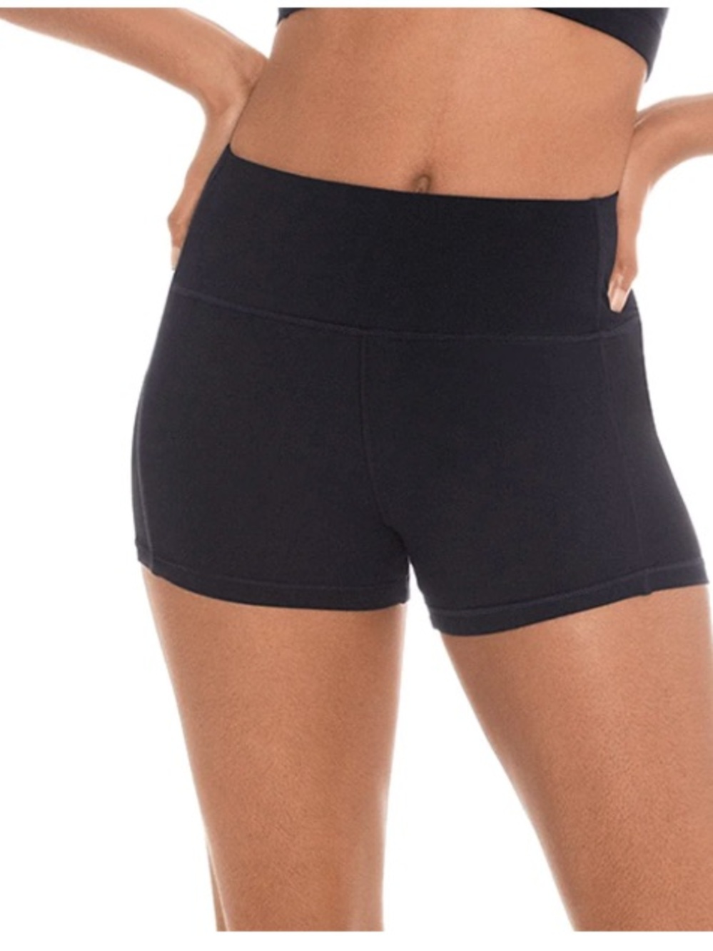 Never worn: Eurotard Adult XS Midrise Wide Band Shorts 